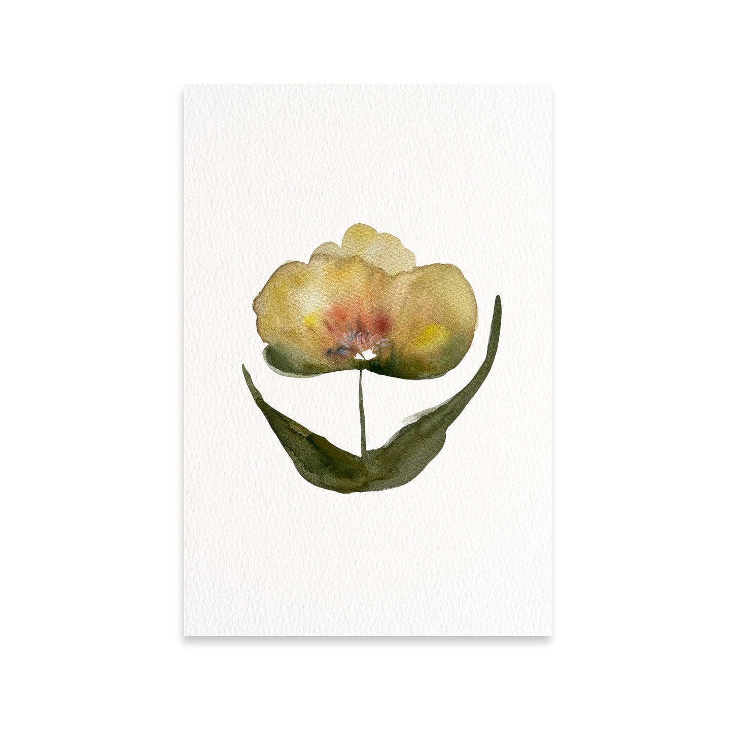 Framed Yellow Bloom