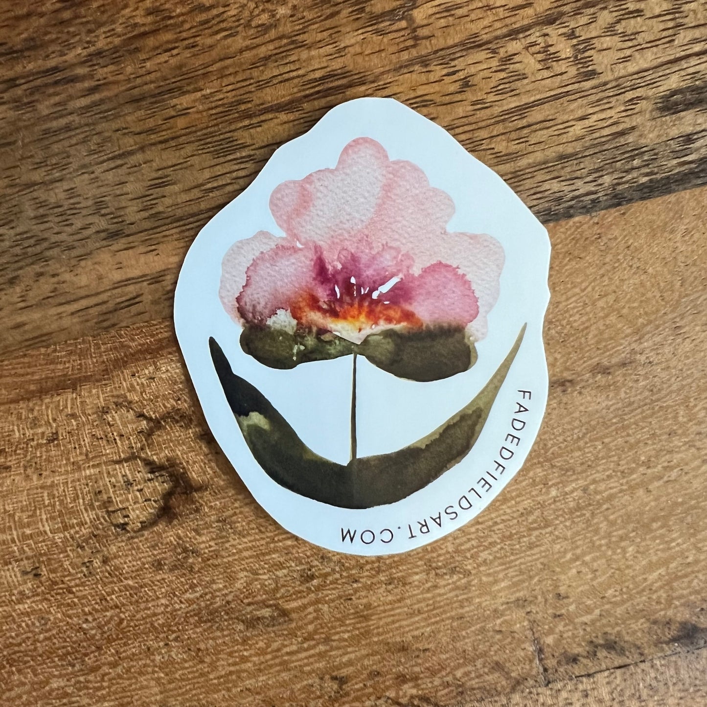 Faded Fields Stickers