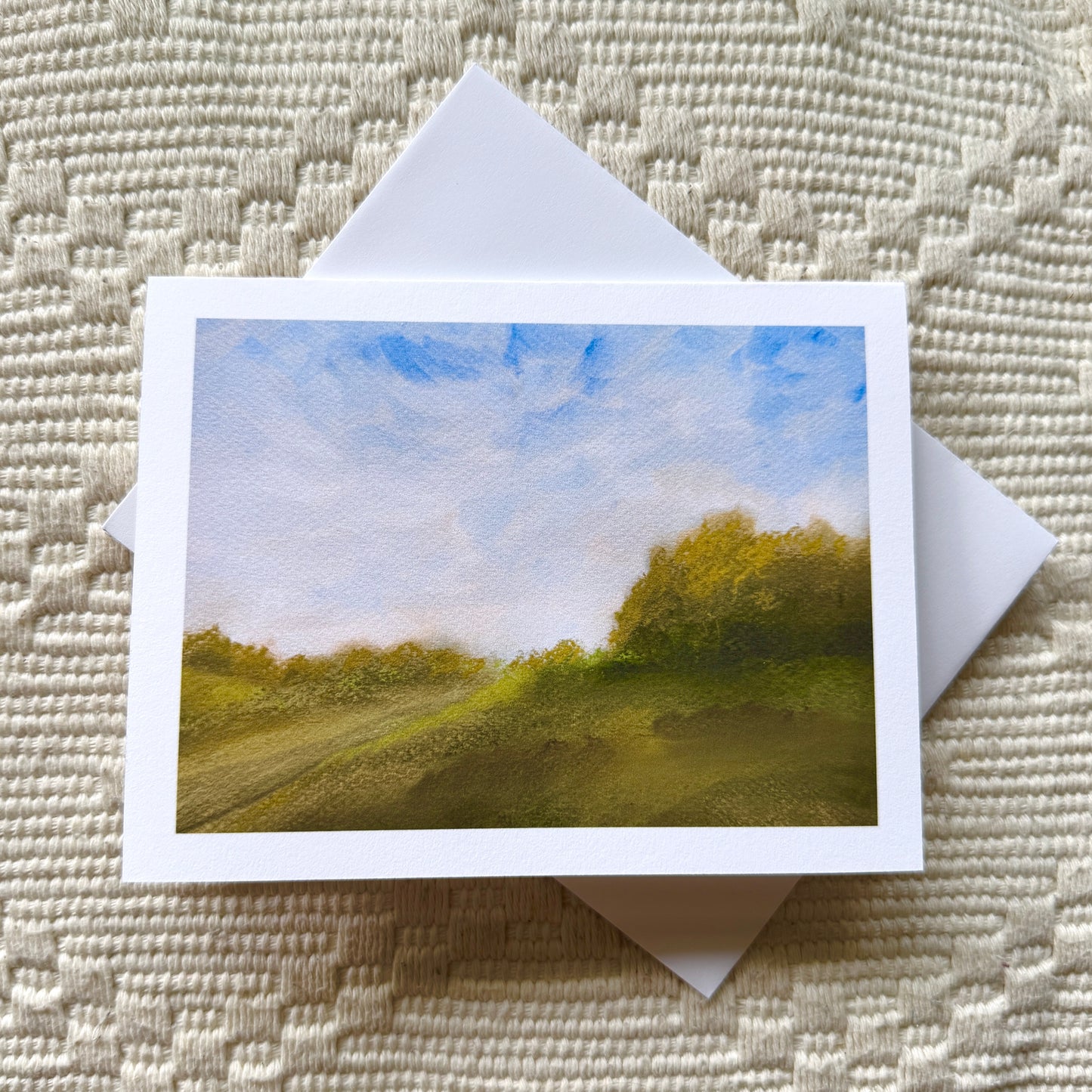 Pastel Landscape Card