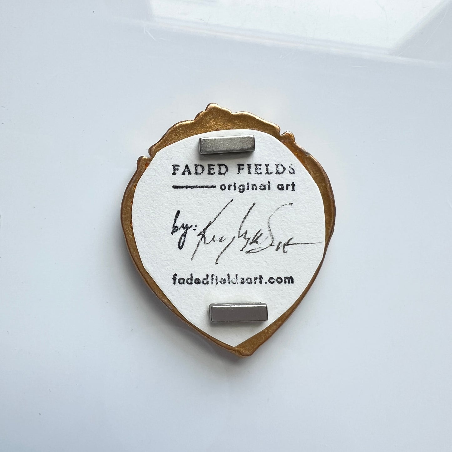 Heart Floral Magnet 02