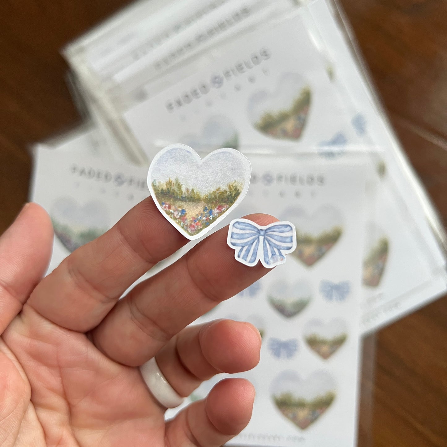 Faded Sticker Sheets