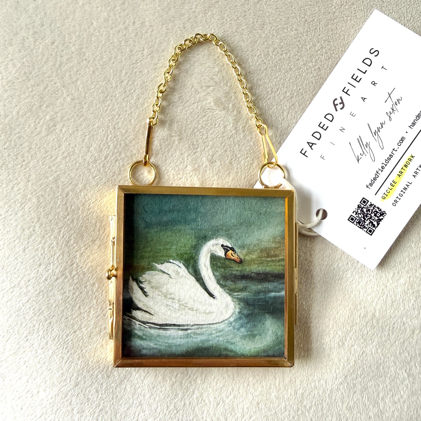 Brass + Glass - Swan