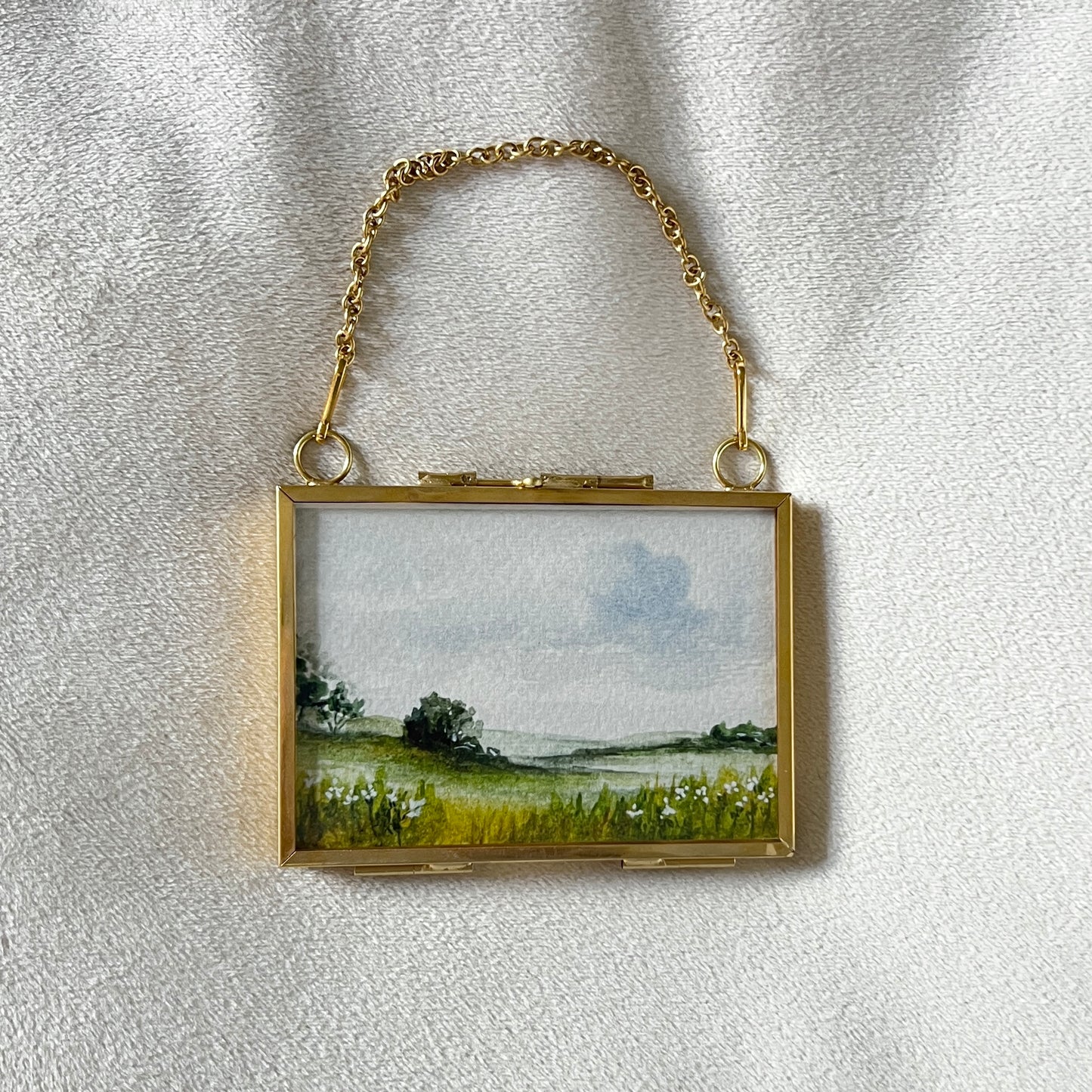 Brass + Glass - Spring Landscape
