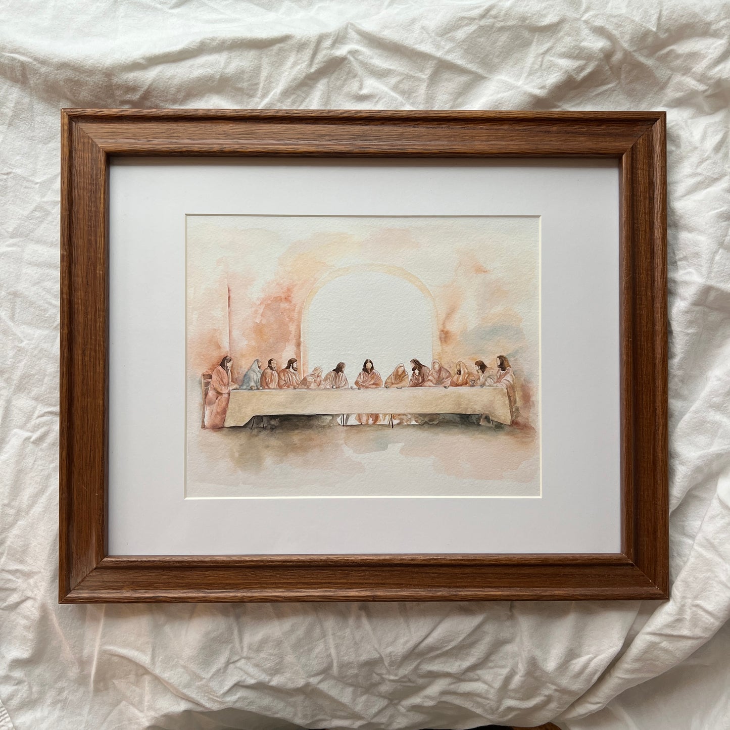Framed Supper Artwork