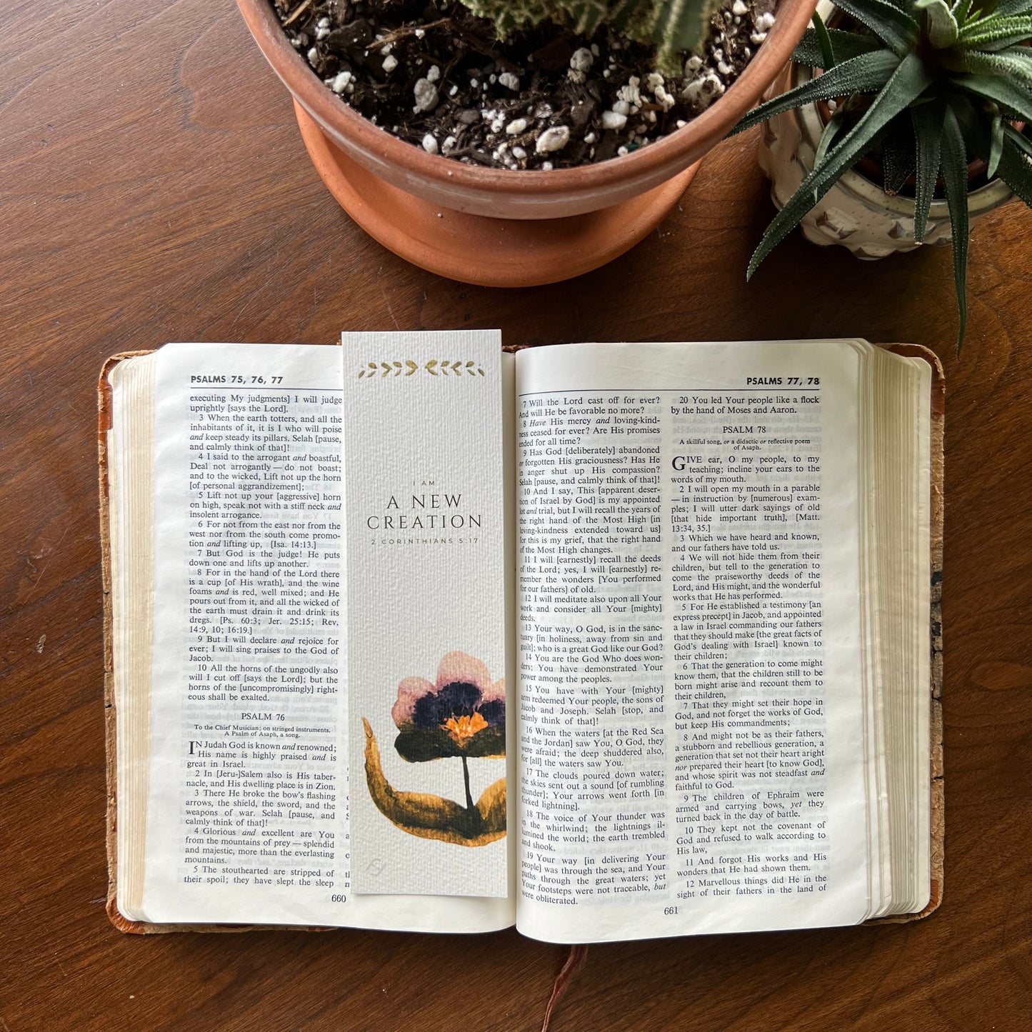 Abide + Bloom Bookmark Set Vol.3 "I Am Forgiven"
