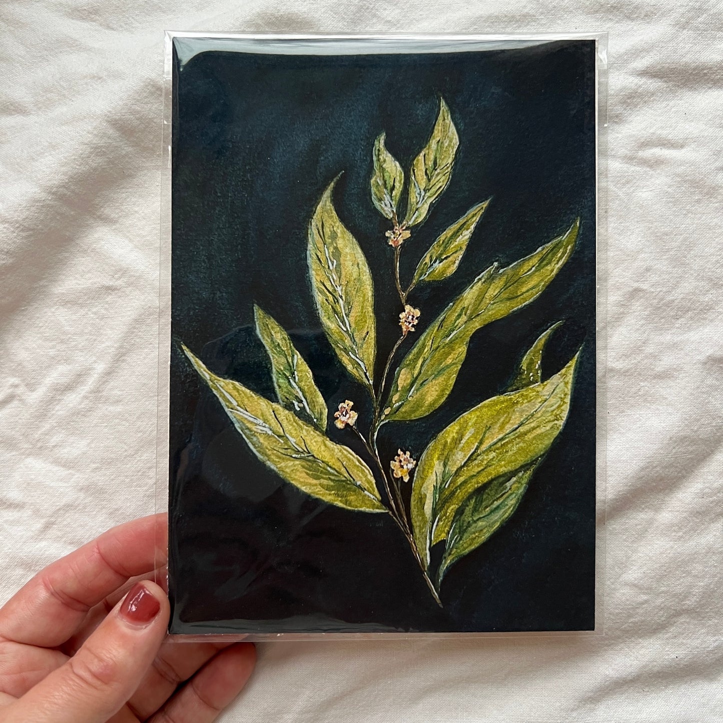 Laurel Leaf Print