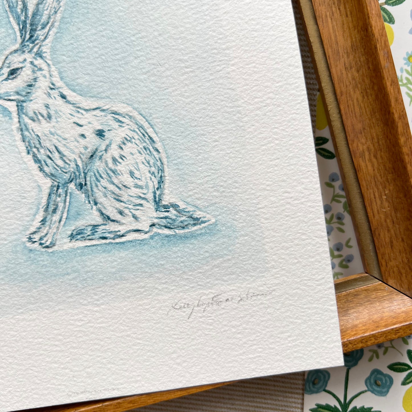 Mayan Blue Rabbit
