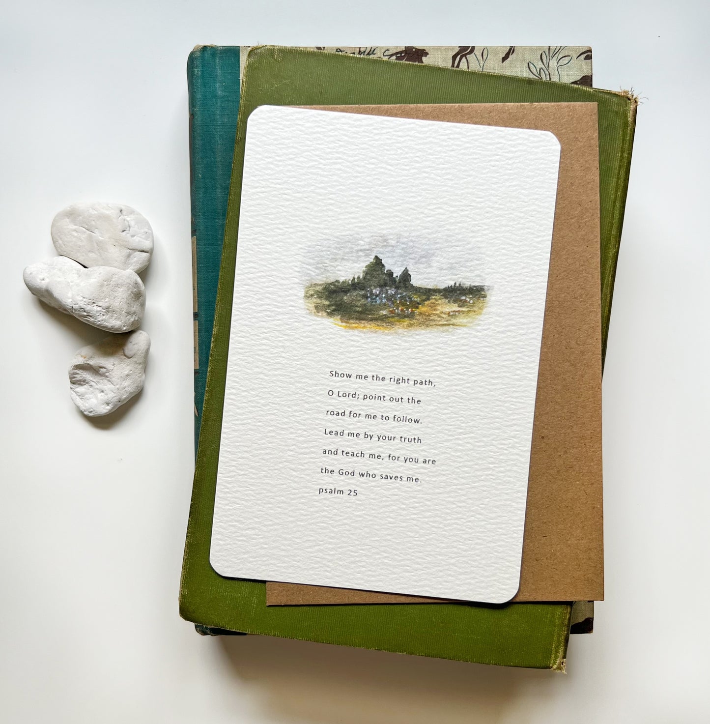 Inspiration Card - Vintage Landscape