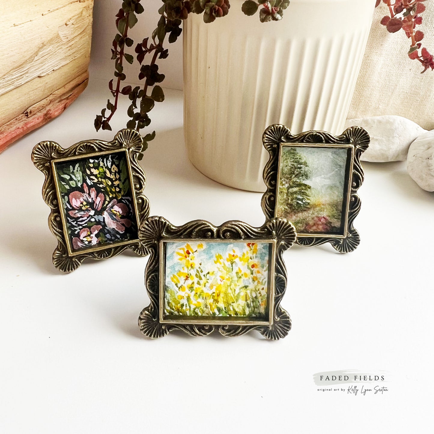 Vintage Mini - Yellow Fields