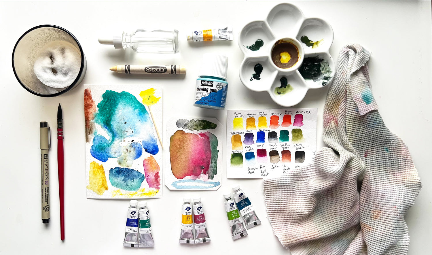 Beginner Watercolor Supplies