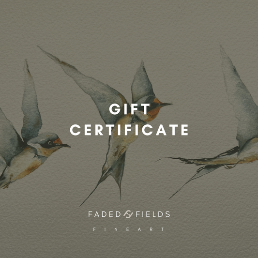 Faded Fields Gift Certificate