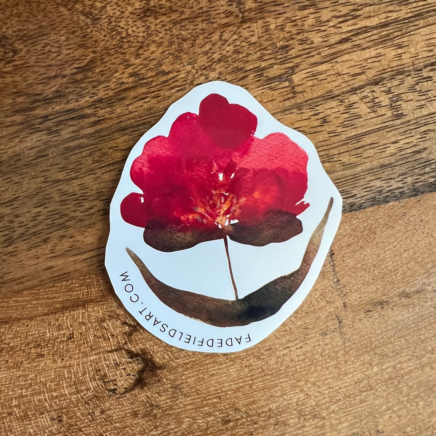 Faded Fields Stickers