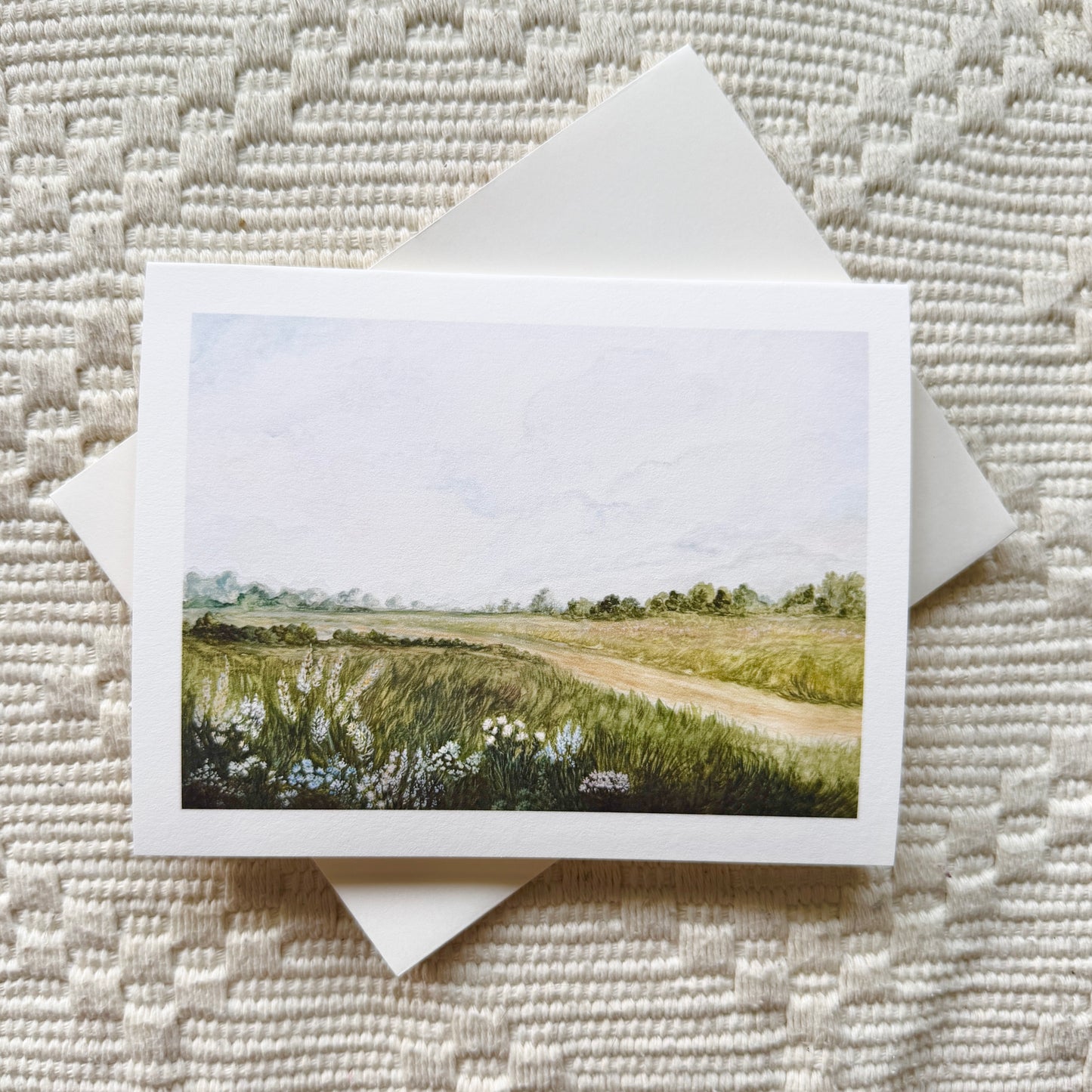 Summer Path Landscape Card