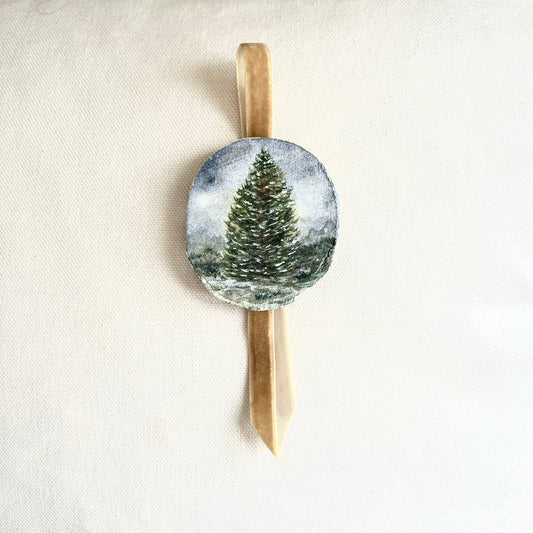 Snowy Pine 03 Ornament