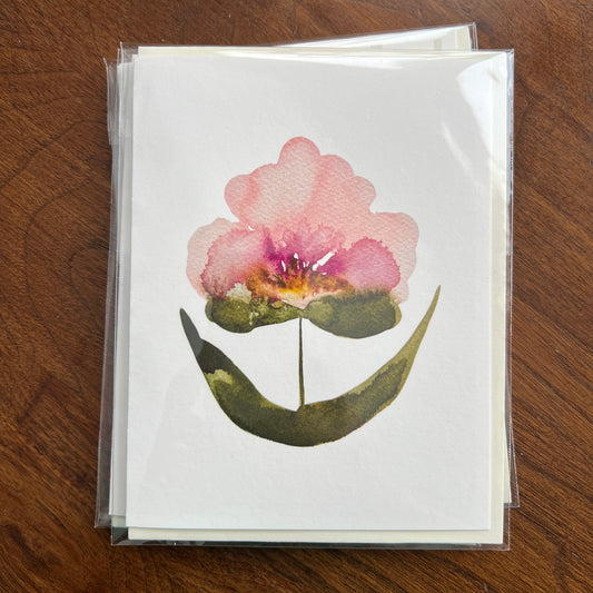 Pink Bloom Card