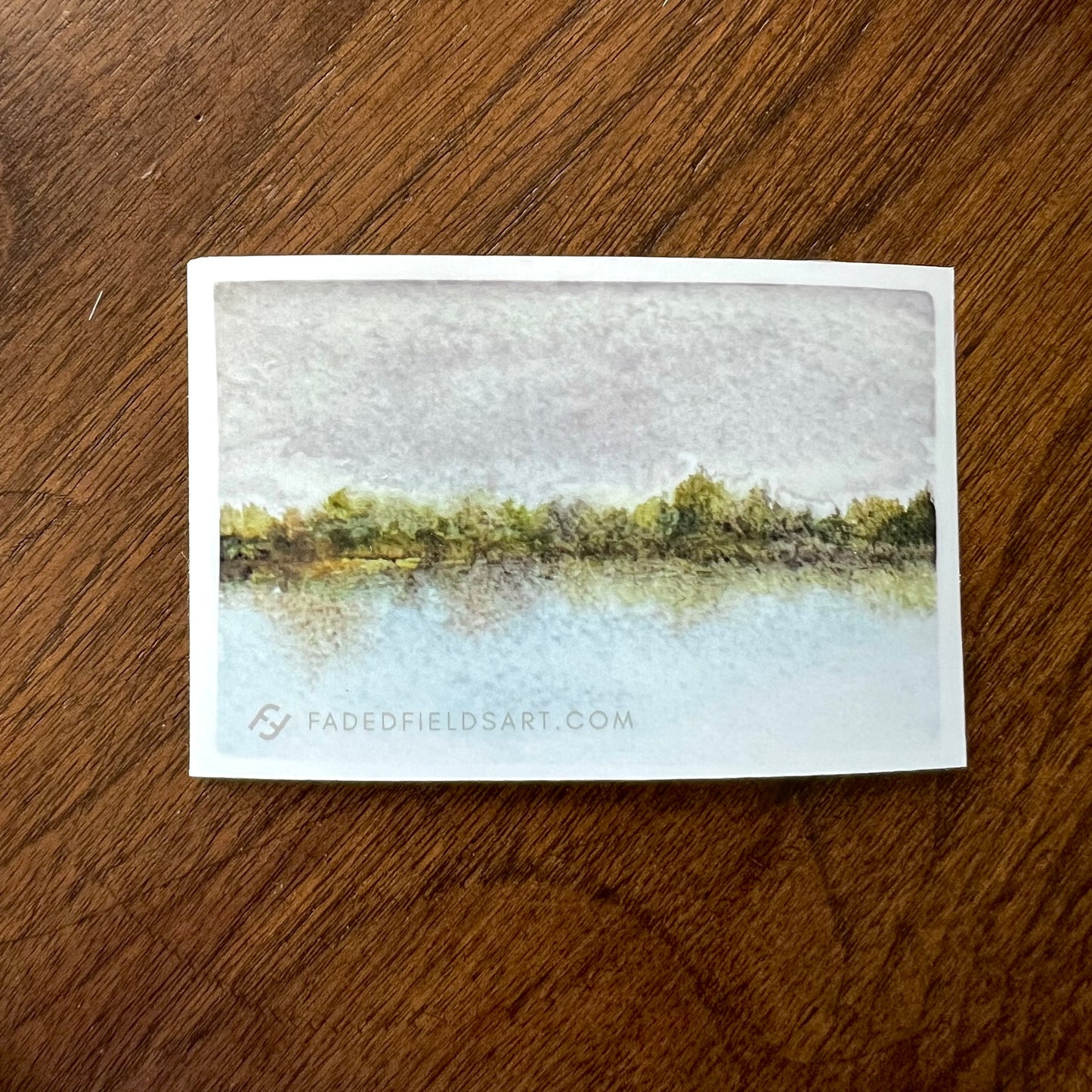 Faded Fields Stickers