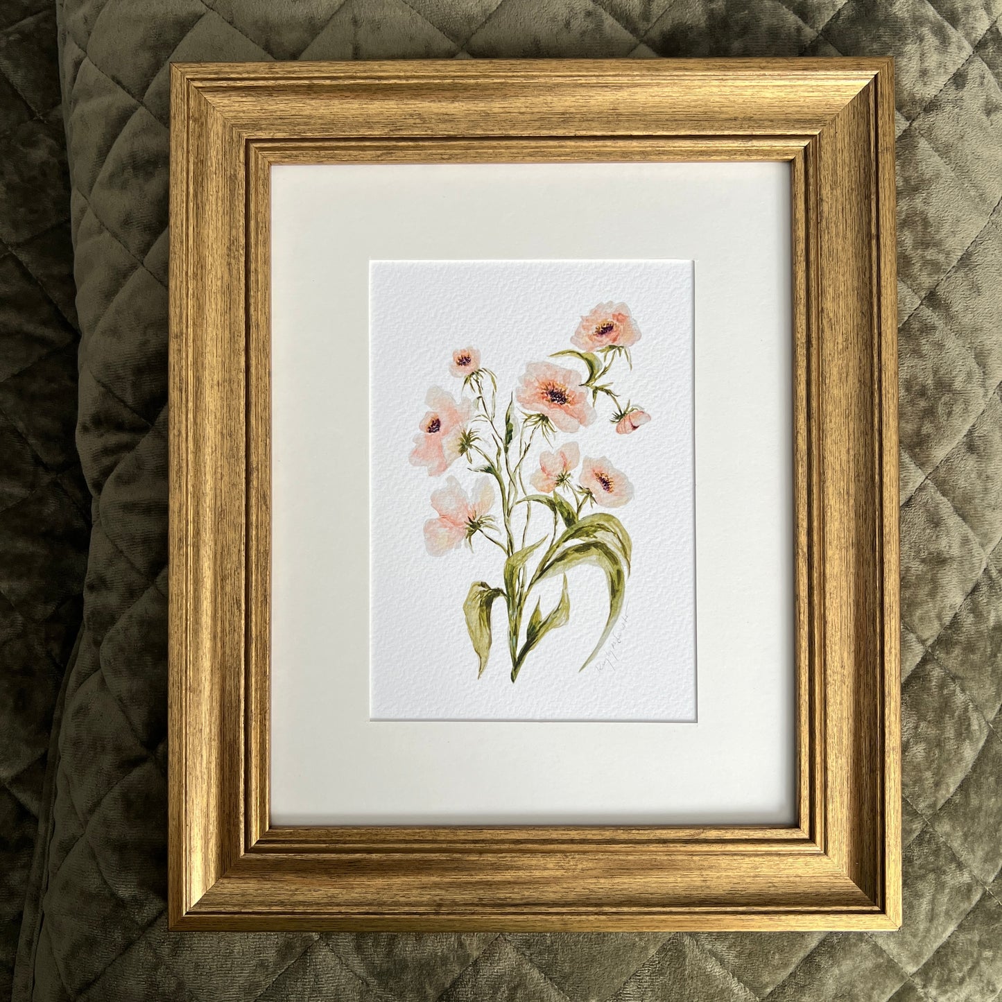 Spring Flowers Framed Print