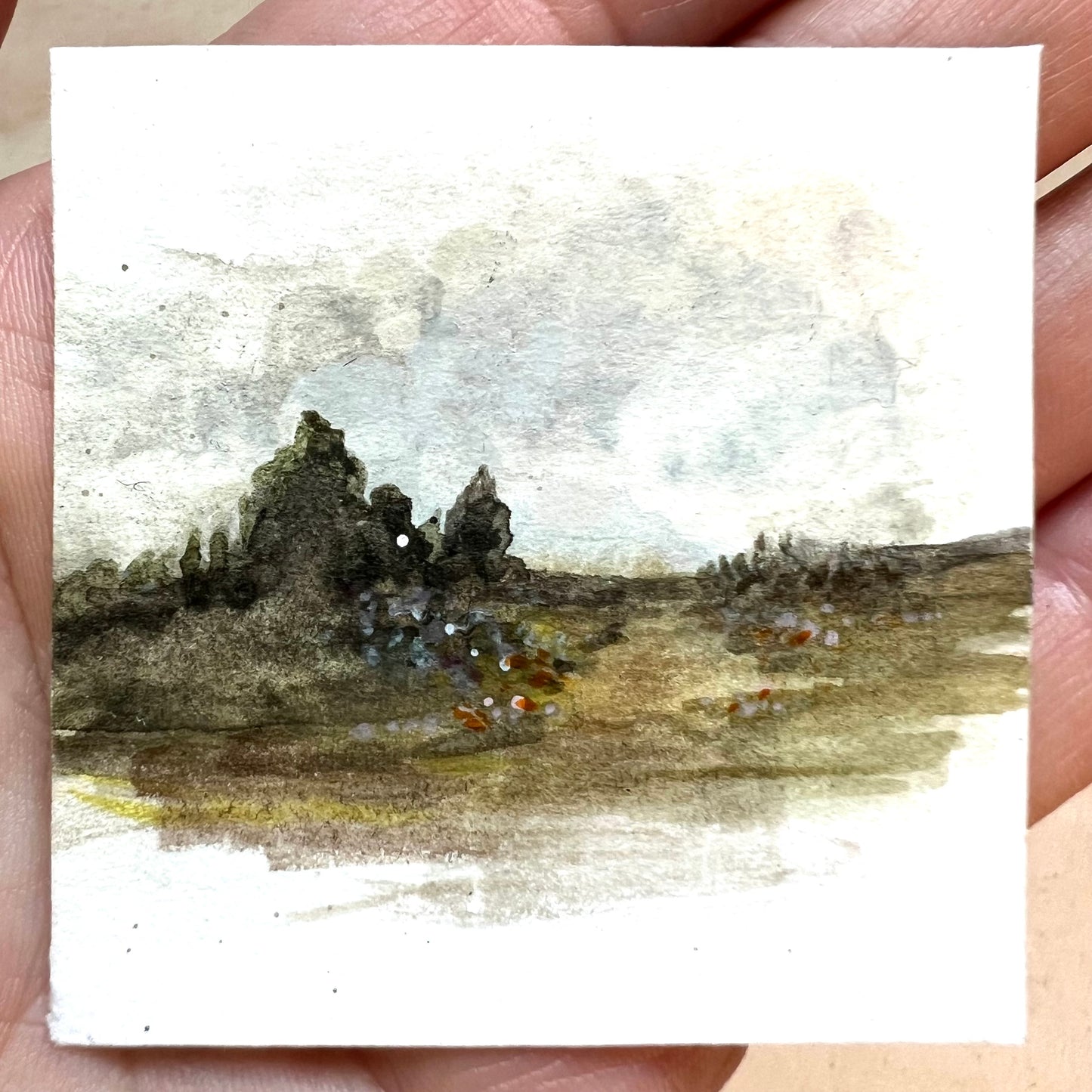 Tiny Landscape Ornament