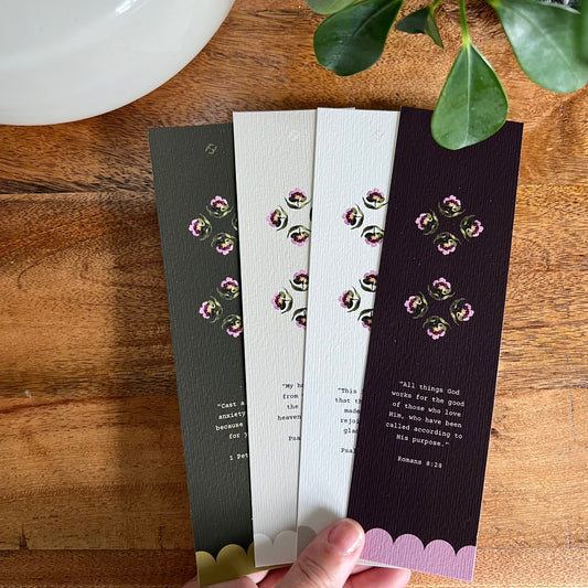 Abide + Bloom Bookmark Set Vol.2