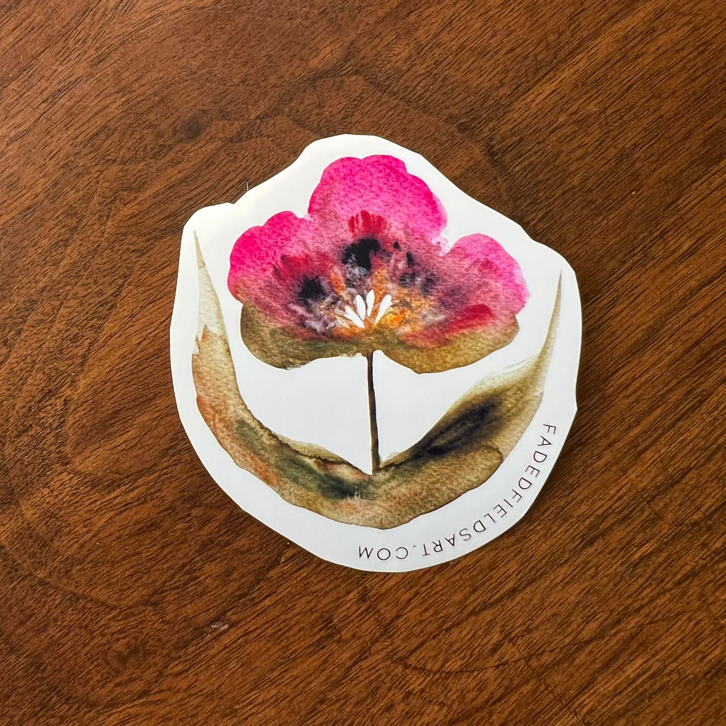 Faded Fields Stickers