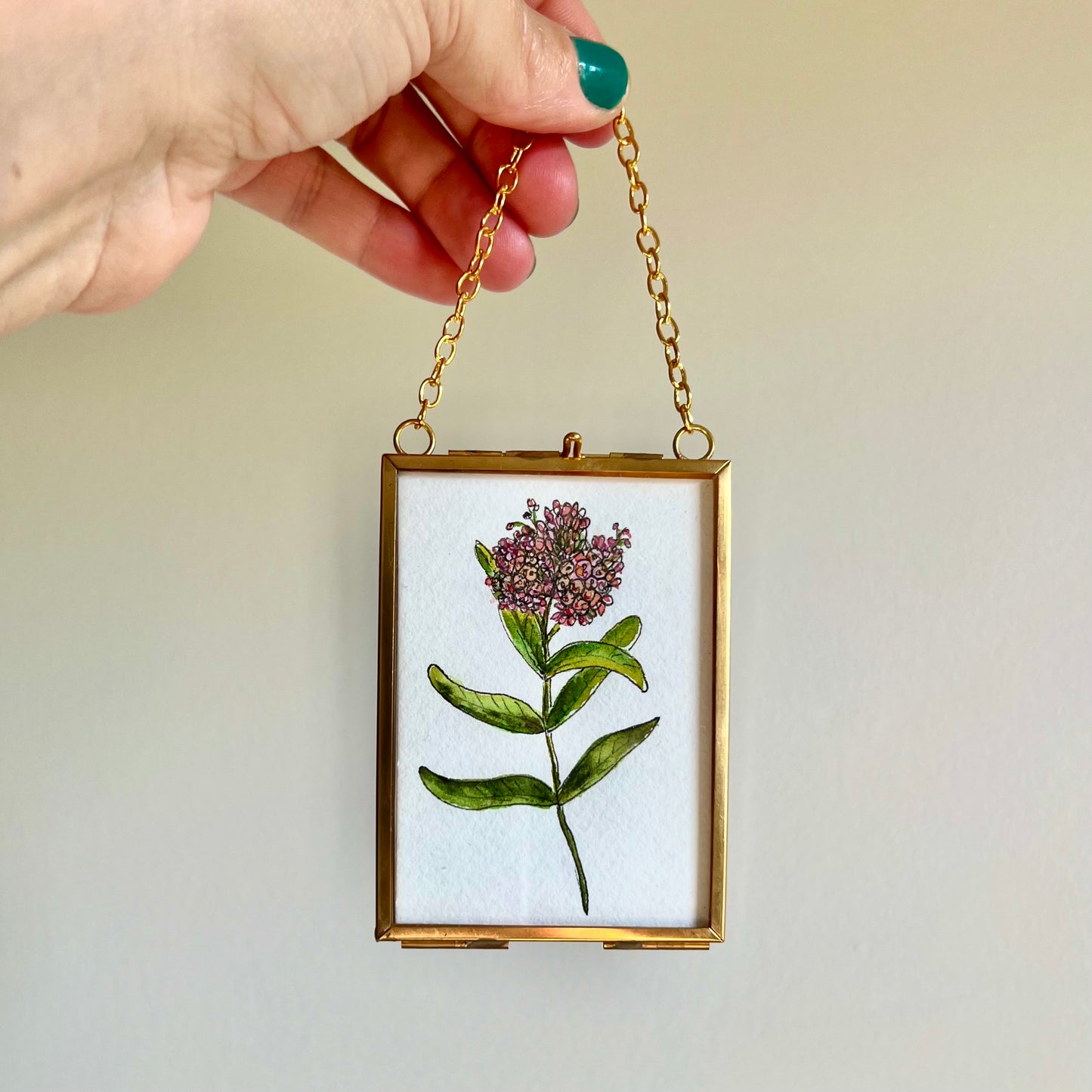 Floating Brass Minis - Milkweed