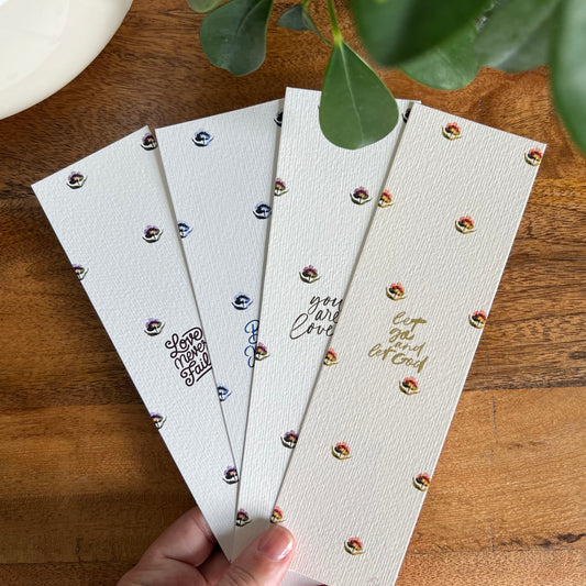 Abide + Bloom Bookmark Set Vol.1