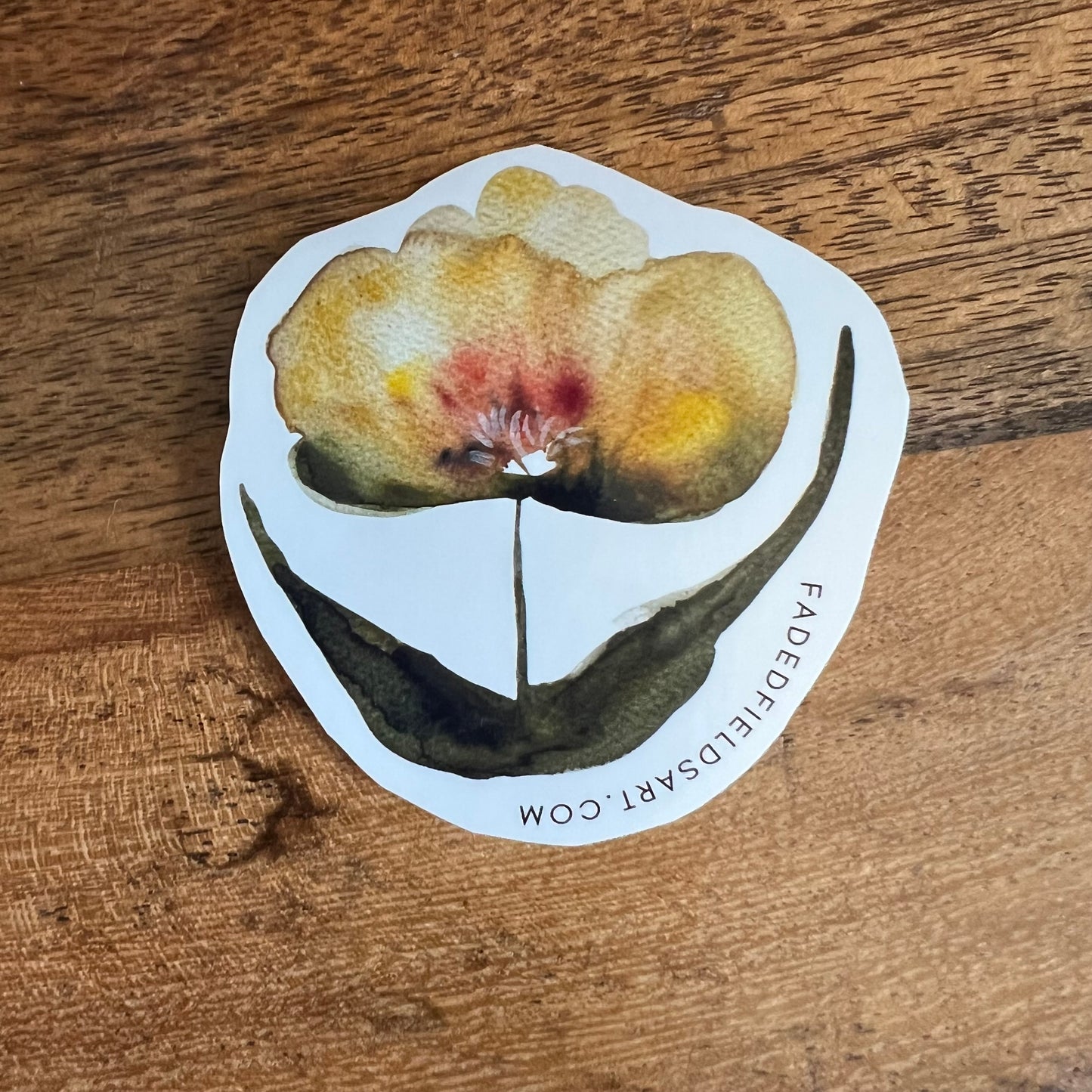 Faded Fields Stickers