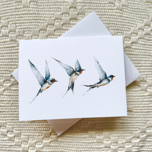 Swallow Card