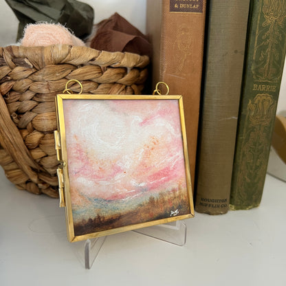 Brass + Glass - Pastel Pink Skies