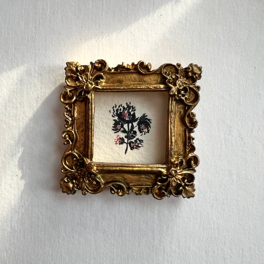Vintage Floral Magnet