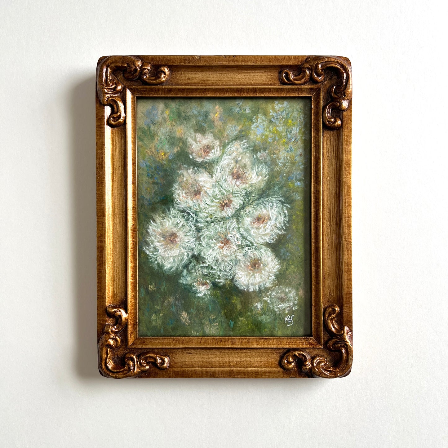 Antique Mums Pastel