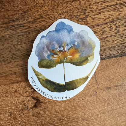 Faded Fields Stickers