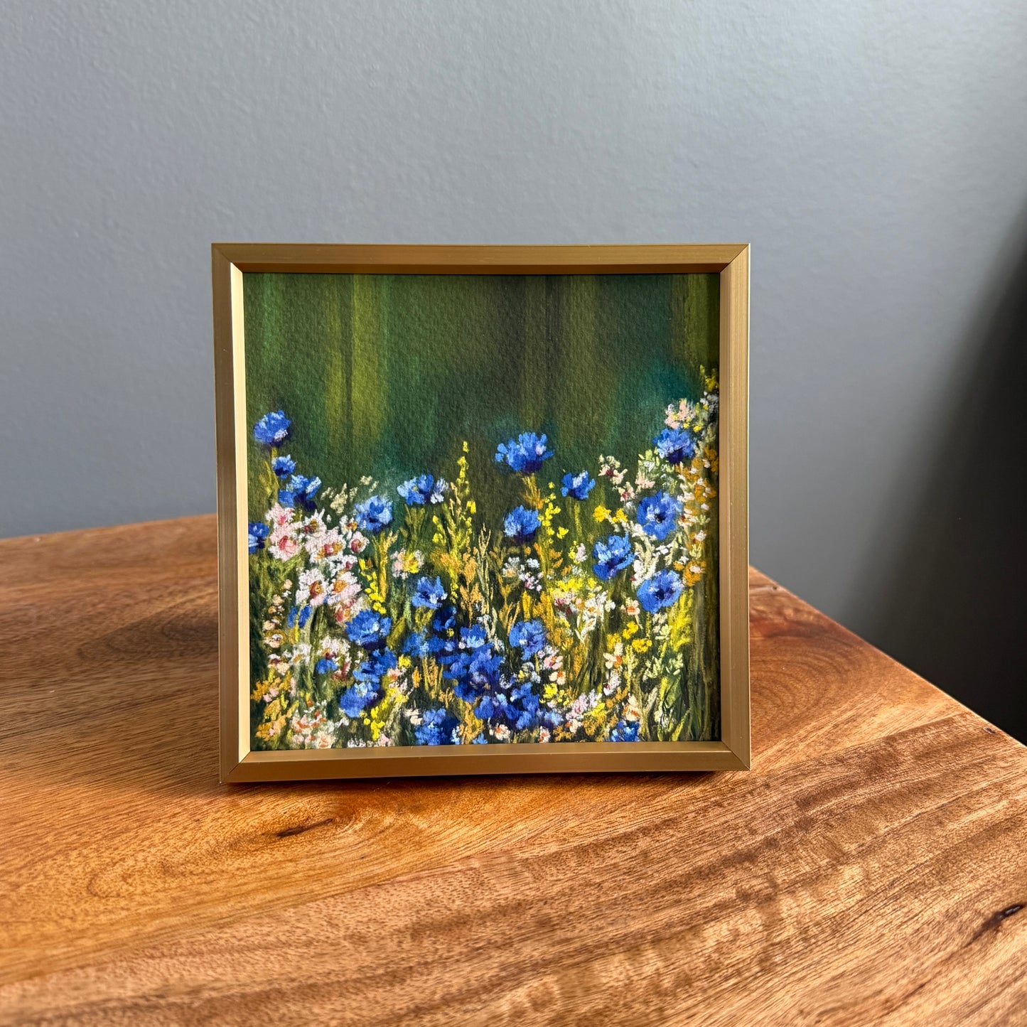 Blue Floral Pastel