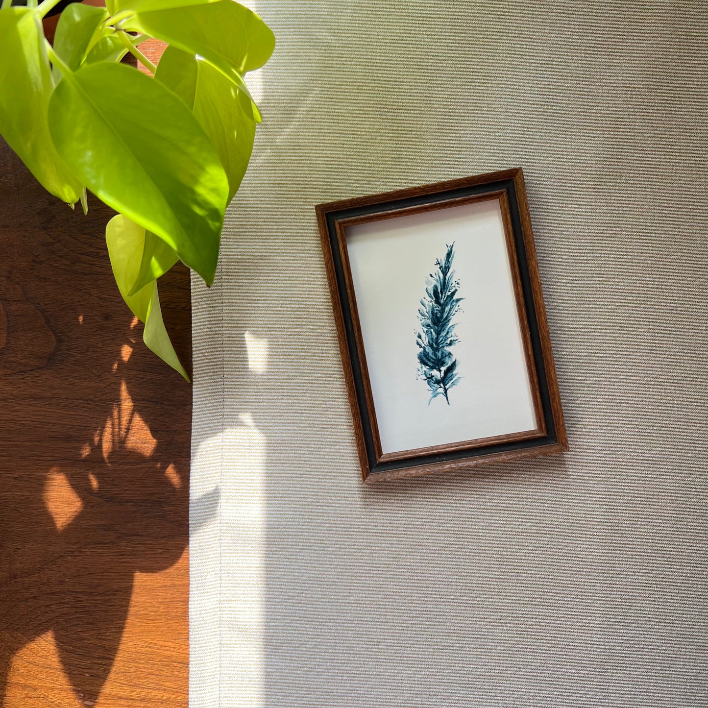 "Mayan Blue Stem" Art Print