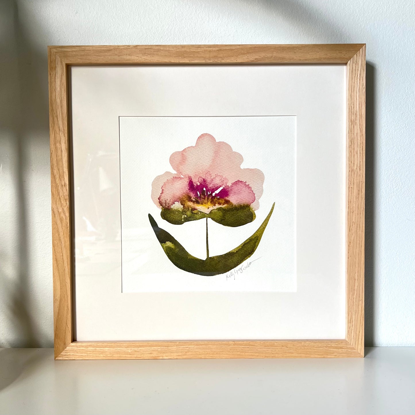 Framed Pink Bloom