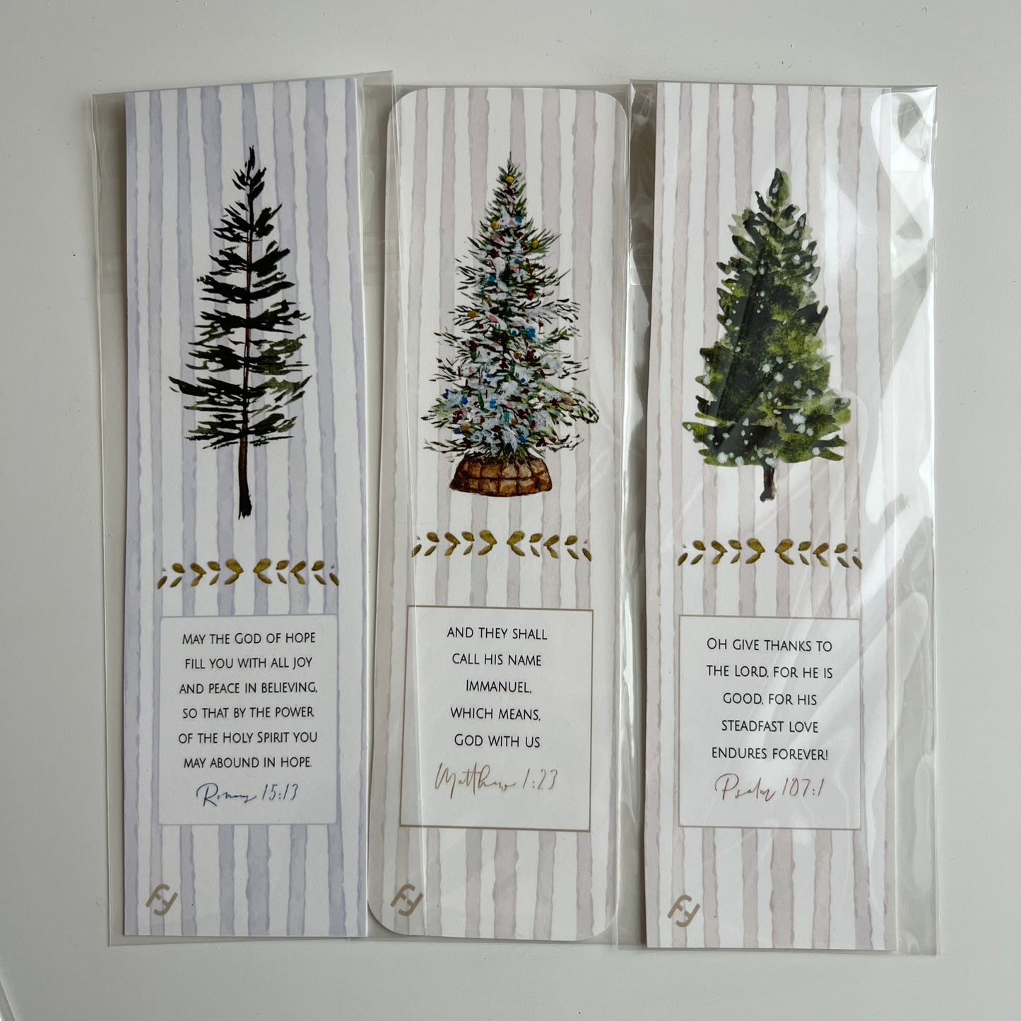 2025 Christmas Bookmarks