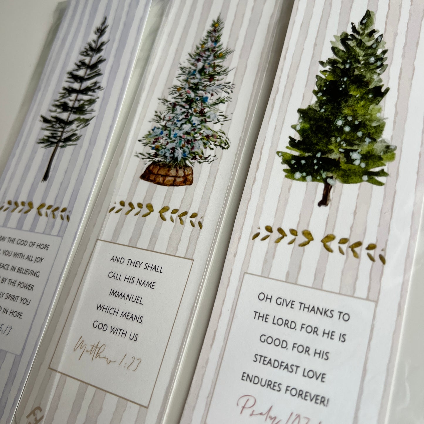 2025 Christmas Bookmarks
