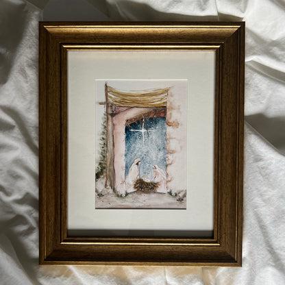 Framed Manger
