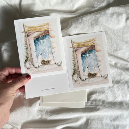 Manger Fine Art Card