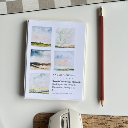 "Breathe" Landscapes Fine Art Cards
