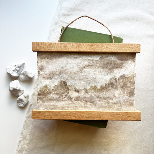 Rustic Landscape Wall Hanging