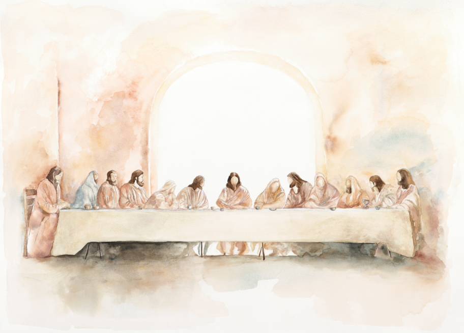 Supper Art Print