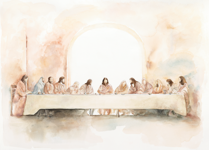 Supper Art Print