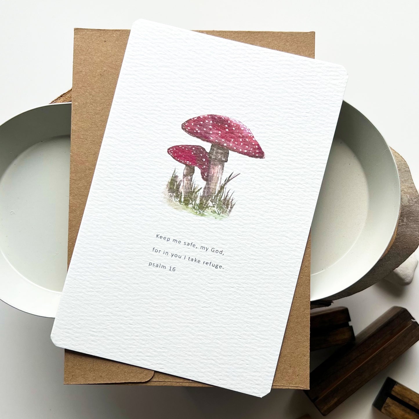 Inspiration Card - Mushrooms