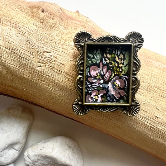 Vintage Mini - Black Floral