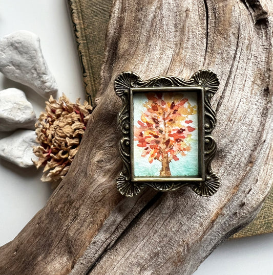 Vintage Mini - Fall Tree