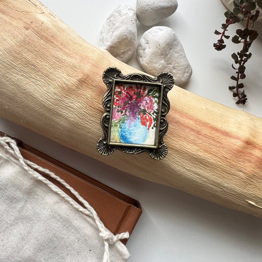 Vintage Mini - Floral Vase